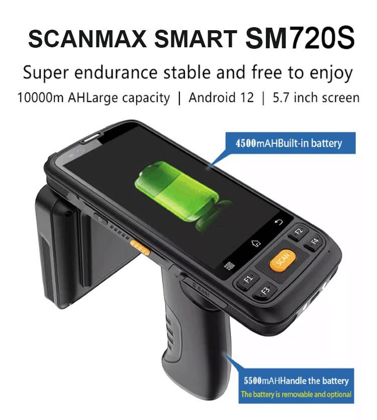 UHF Android Smart Computer PDA Barcode Scanner UHF Android Smart Computer PDA Barcode Scanner